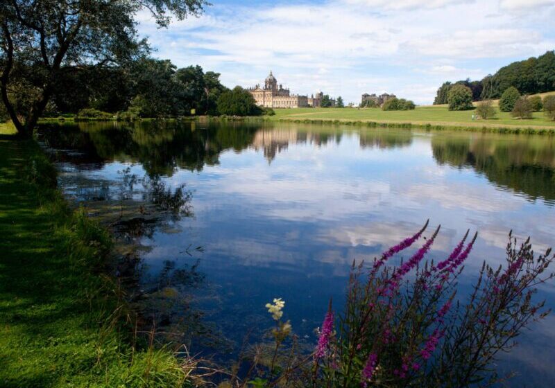 Castle Howard reflected in its lake
